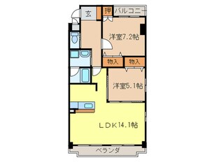 グレイス１７の物件間取画像